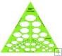 ISOMETRIC ELLIPSES TEMPLATE NO. T868
